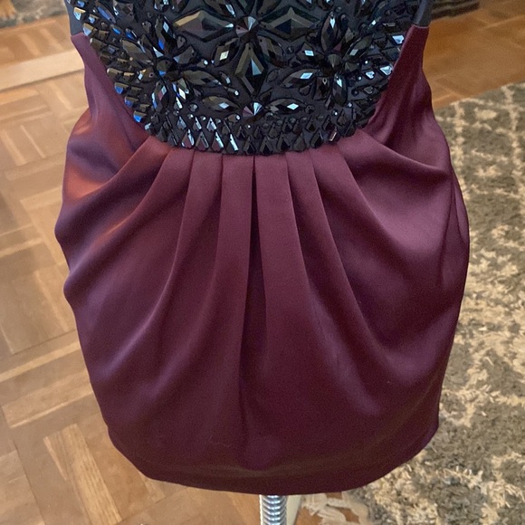 NWOT Mignon Bergdof Goodman in NY stunning couture mini dress! Gorgeous! - Picture 7 of 12